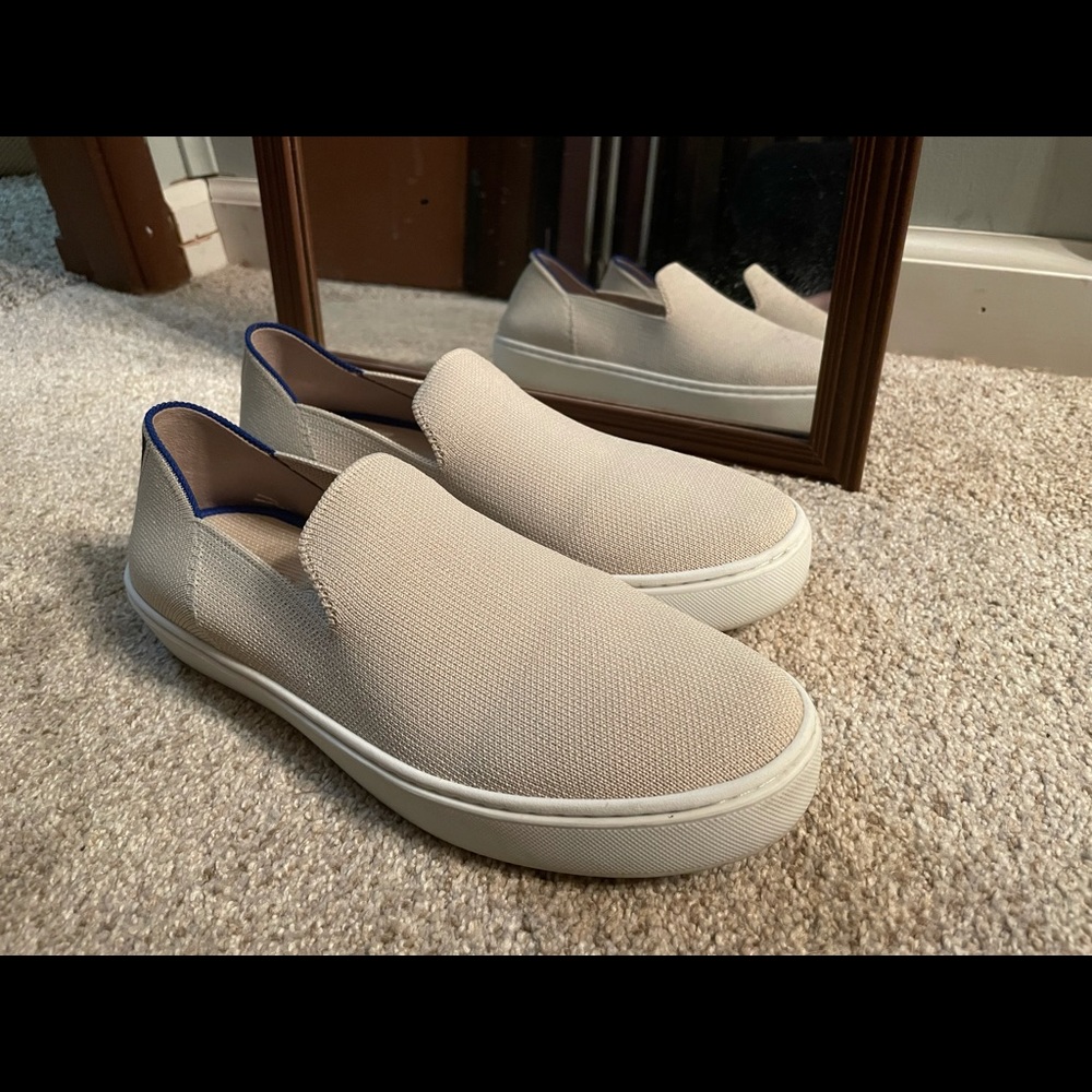 Rothy’s Taupe Loafers 7.5